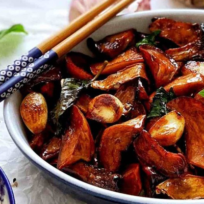 Taiwanese Three Cup King Oyster